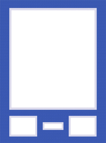 Blue white custom jersey - blue&white,