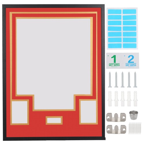 Red gold jersey display - &,