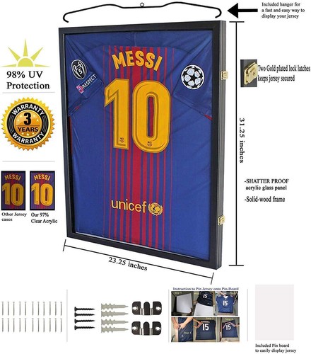 Football jersey frame display - football,
