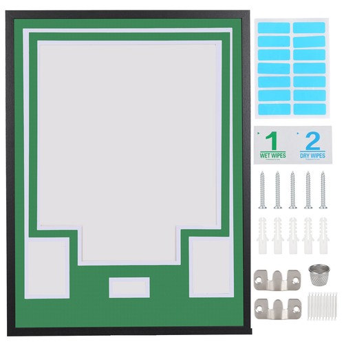 Green white jersey display - jersey,