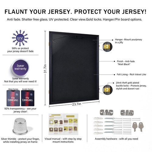 Fifa jersey display frame case - jersey,